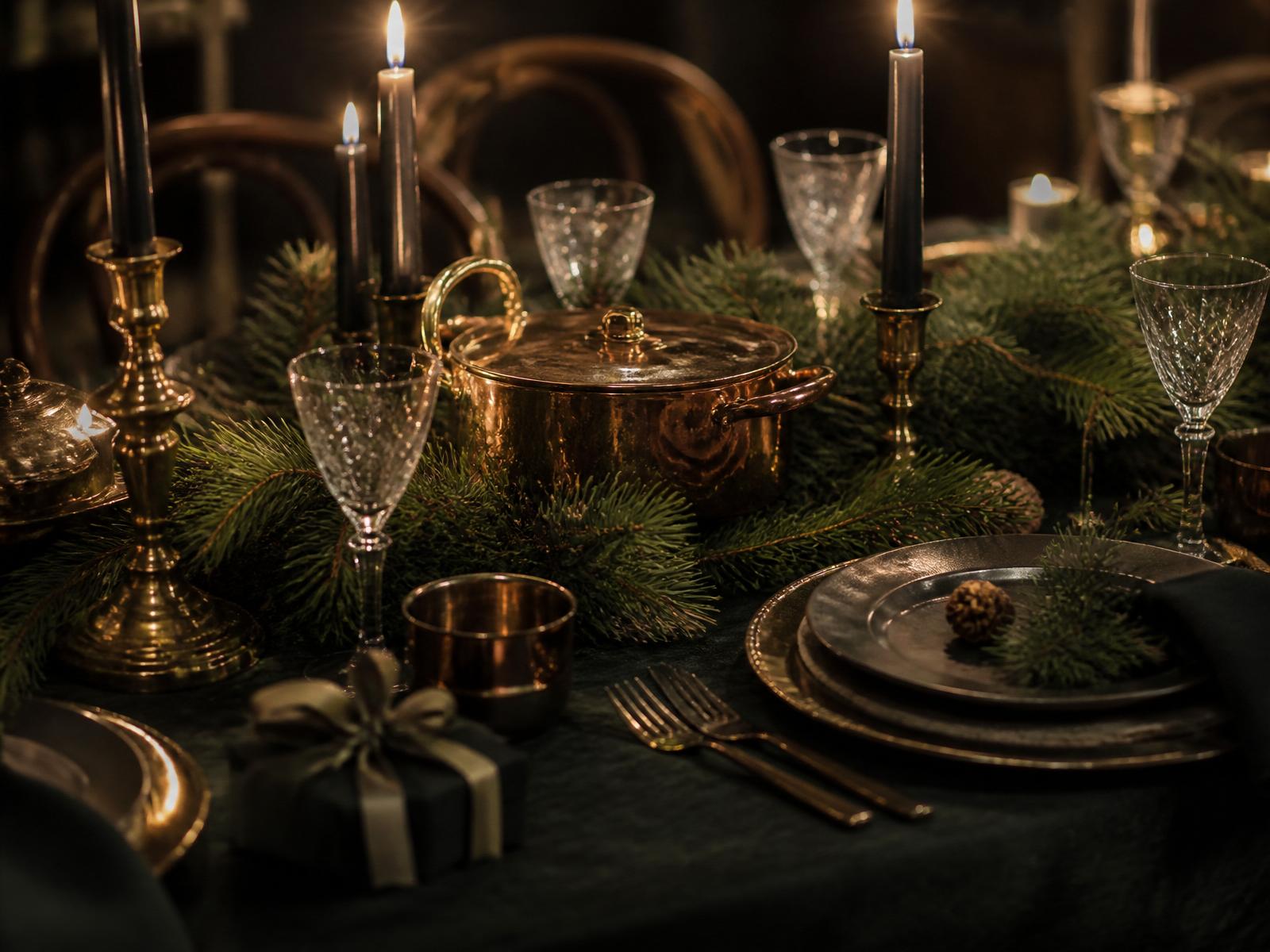 Sustainable pan as an eye-catcher in a Christmas hamper